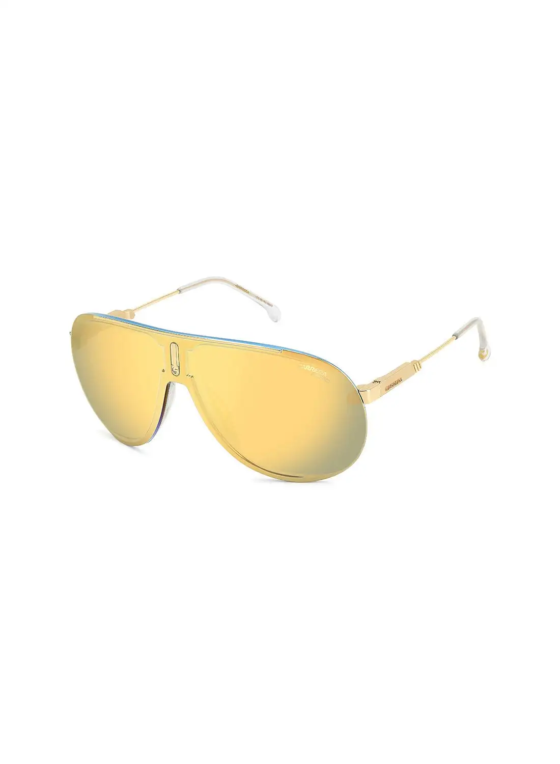 نظارة شمسية بايلوت للحماية من الأشعة فوق البنفسجية للجنسين من كاريرا - سوبر تشامبيون جولد 99 - مقاس العدسة: 99 ملم
