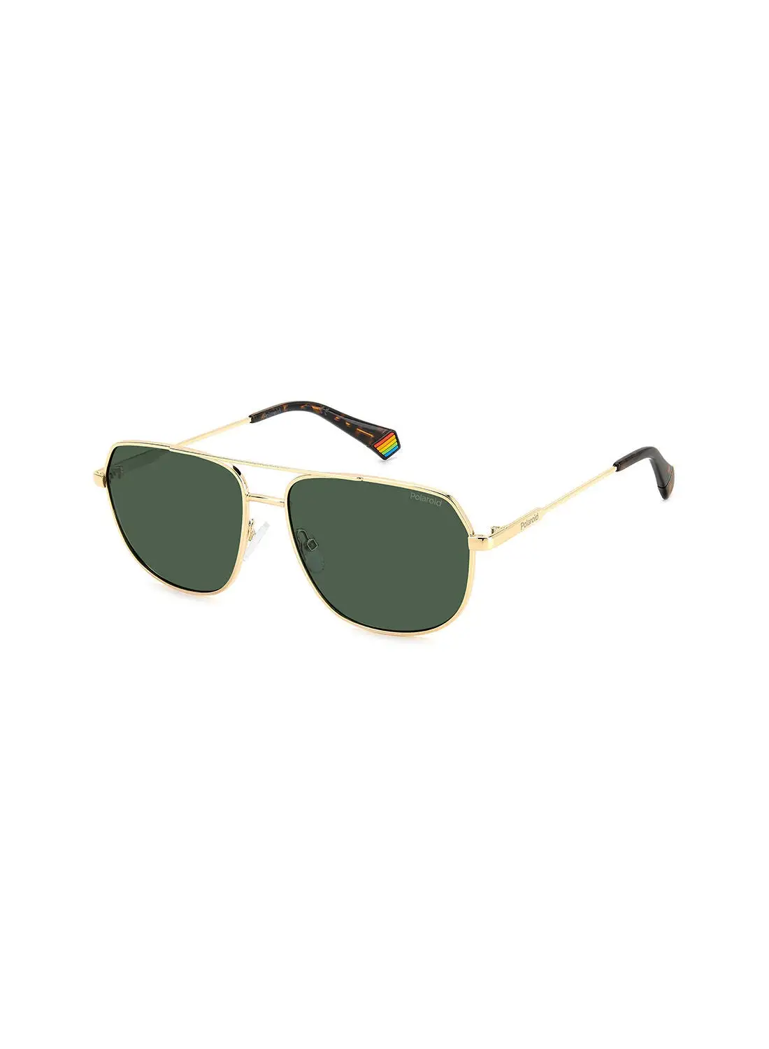 Polaroid Unisex UV Protection Sunglasses - Pld 6195/S/X Gold 58 - Lens Size: 58 Mm