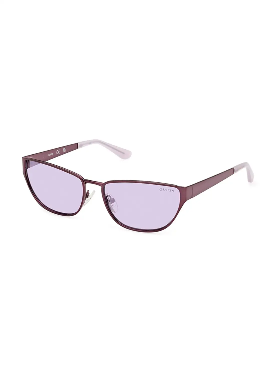 GUESS Women's UV Protection Cat Eye Shape Sunglasses - GU790381Z57 - Lens Size: 57 Mm