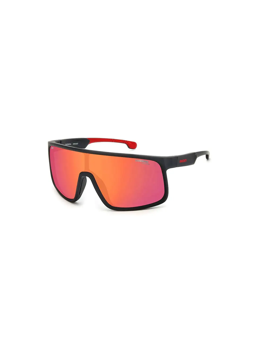 Carrera Men's UV Protection Sunglasses - Carduc 017/S Black Red 99 - Lens Size: 99 Mm