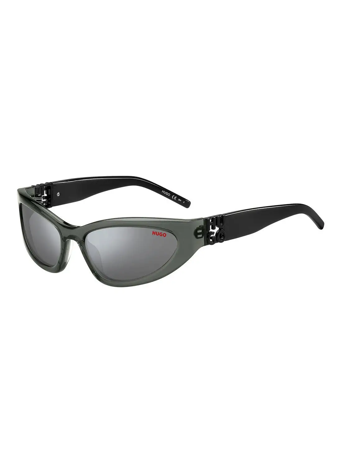 HUGO Men's UV Protection Cat Eye Sunglasses - Hg 1255/S Grey 59 - Lens Size: 59 Mm