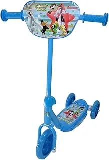 Mascube Looney Tunes 3 Wheels Scooter for Kids, Blue