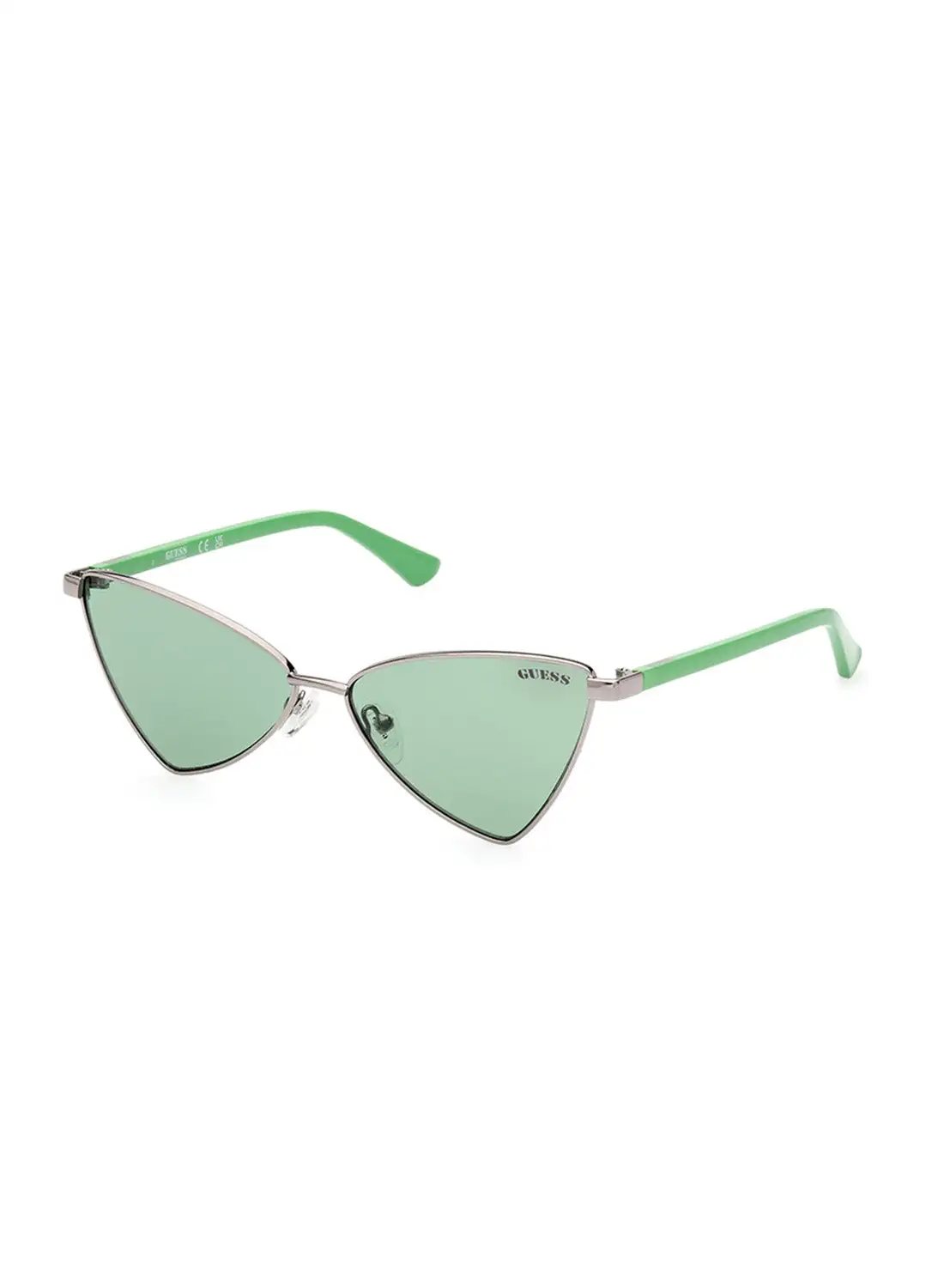 GUESS Women's UV Protection Asymmetrical Shape Sunglasses - GU828608N55 - Lens Size: 55 Mm