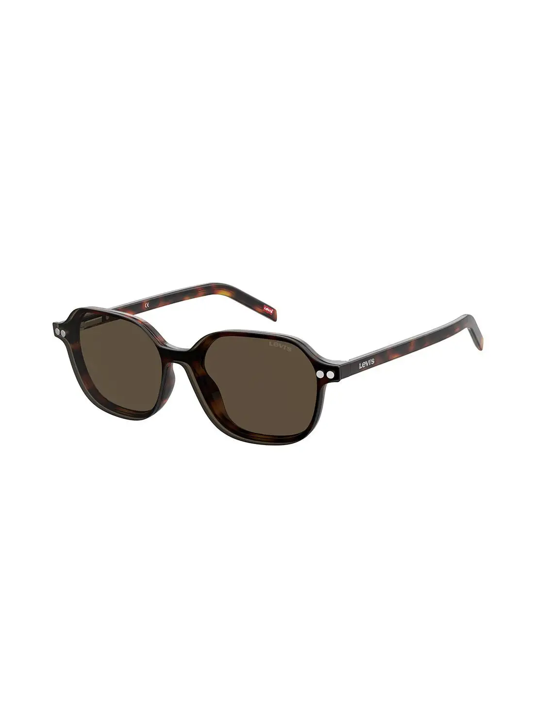 Levi's Unisex UV Protection Semi-Oval Sunglasses - Lv 1024/Cs Hvn 52 - Lens Size: 52 Mm