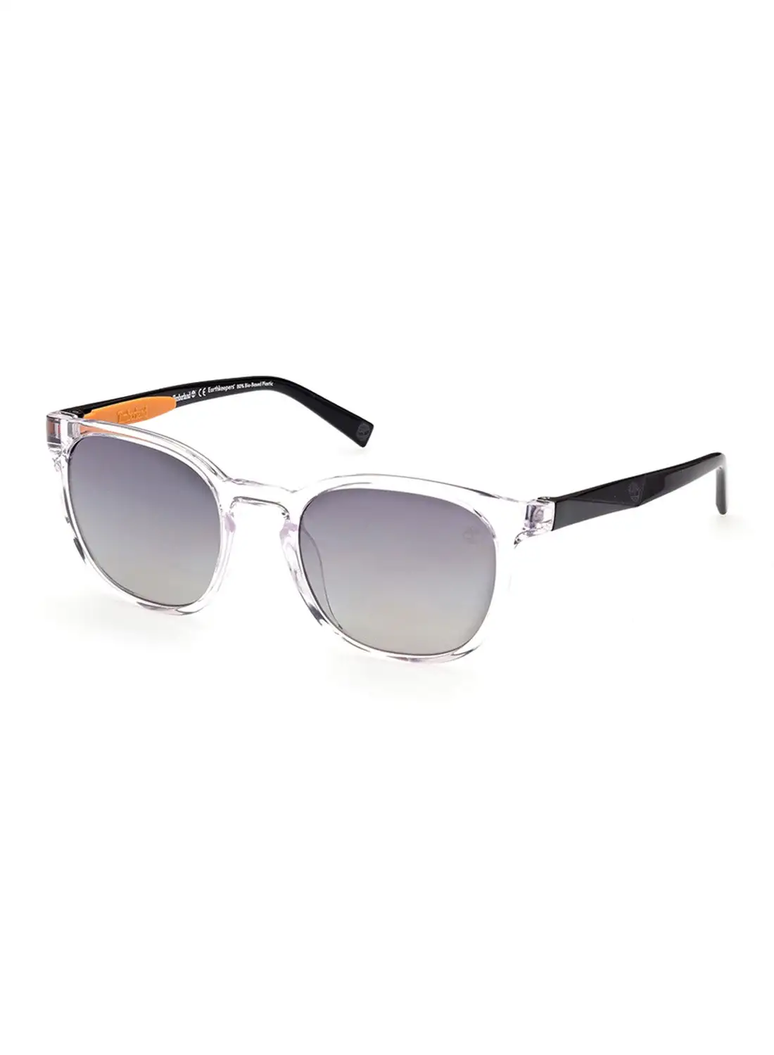 Timberland Men's Polarized Round Shape Sunglasses - TB927426D53 - Lens Size: 53 Mm