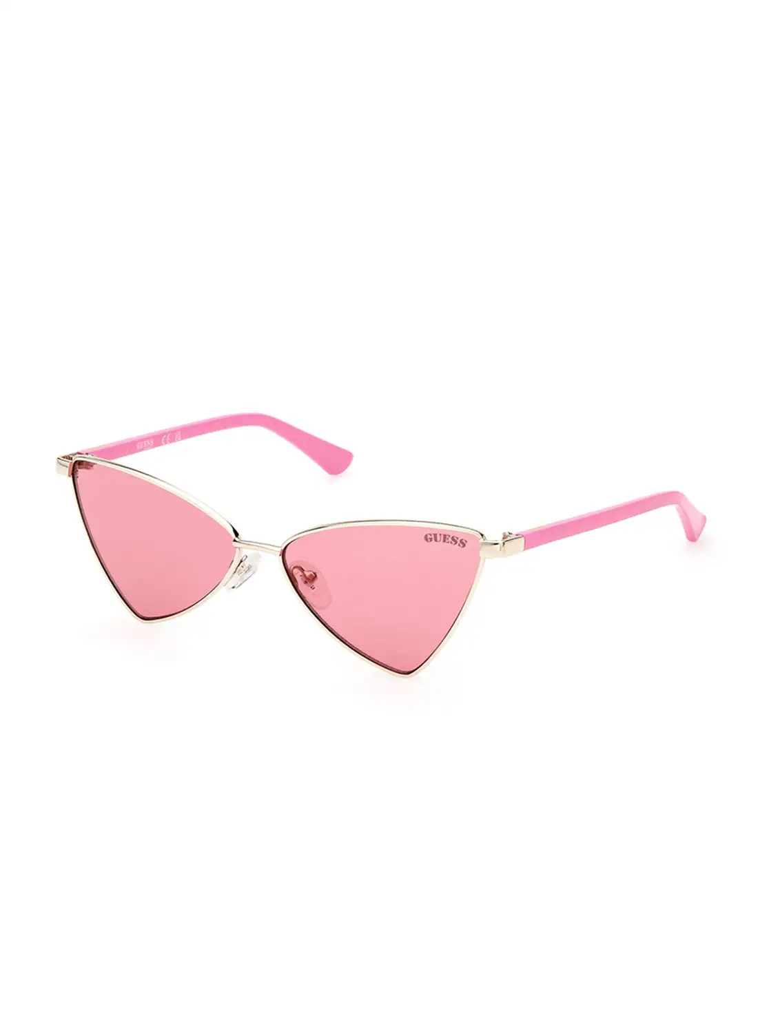 GUESS Women's UV Protection Asymmetrical Shape Sunglasses - GU828632S55 - Lens Size: 55 Mm