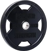 Delta Fitness Rubber Oly Grip Disc 20 Kg