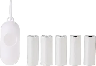 مجموعة ستار بيبيز مكونة من 5 أكياس معطرة باللون الأبيض مع موزع