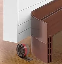 SKY-TOUCH Door Seal Strip Door Draft Stopper, Self Adhesive Soundproof Door Sweep Weather Stripping, Doors Draft Excluder for Blocking Bugs, Air, Dust (1 Meter*1pcs)