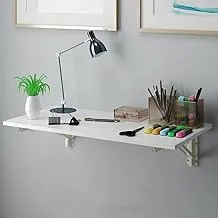 Wall Mounted Folding Desk 120 x 60 cm White