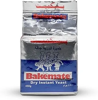 Bakemate Yeast Instant Dry, 450G