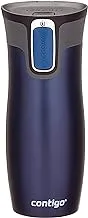 Contigo West Loop Autoseal Travel Mug, Stainless Steel Thermal Mug, Vacuum Flask, Leakproof, Coffee Mug with BPA Free Easy-Clean Lid