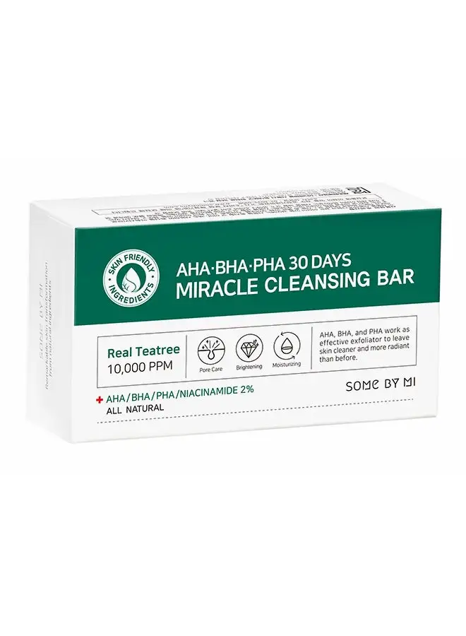 Some by Mi Aha.Bha.Pha 30Days Miracle Cleansing Bar Green 106grams