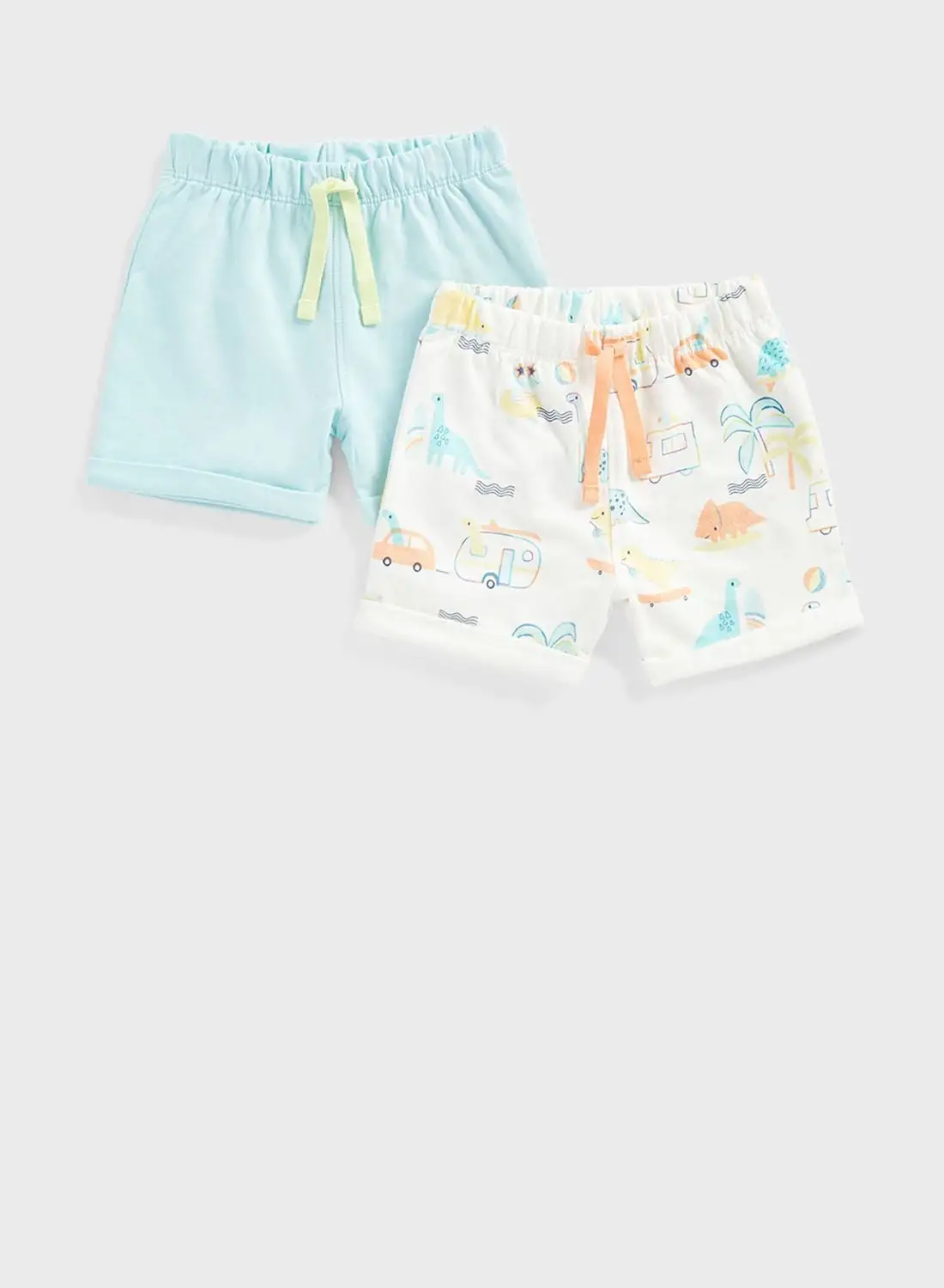 mothercare Infant 2 Pack Assorted Shorts
