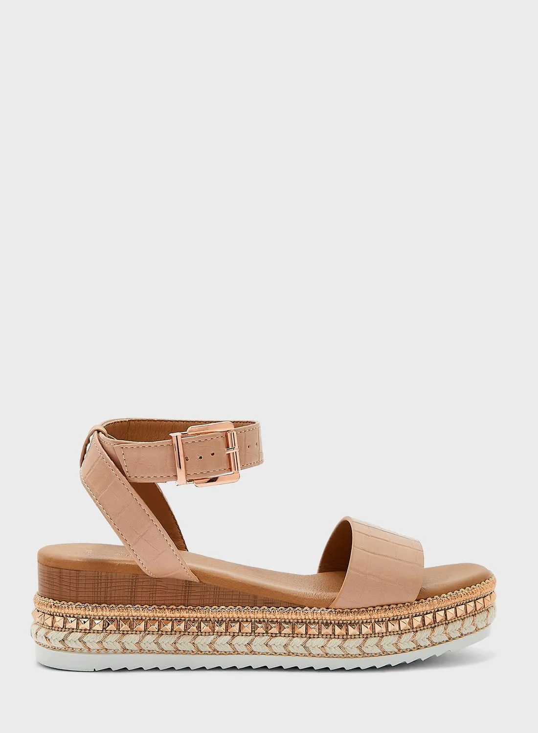 NEW LOOK Parry Ankle Strap Wedge Sandals
