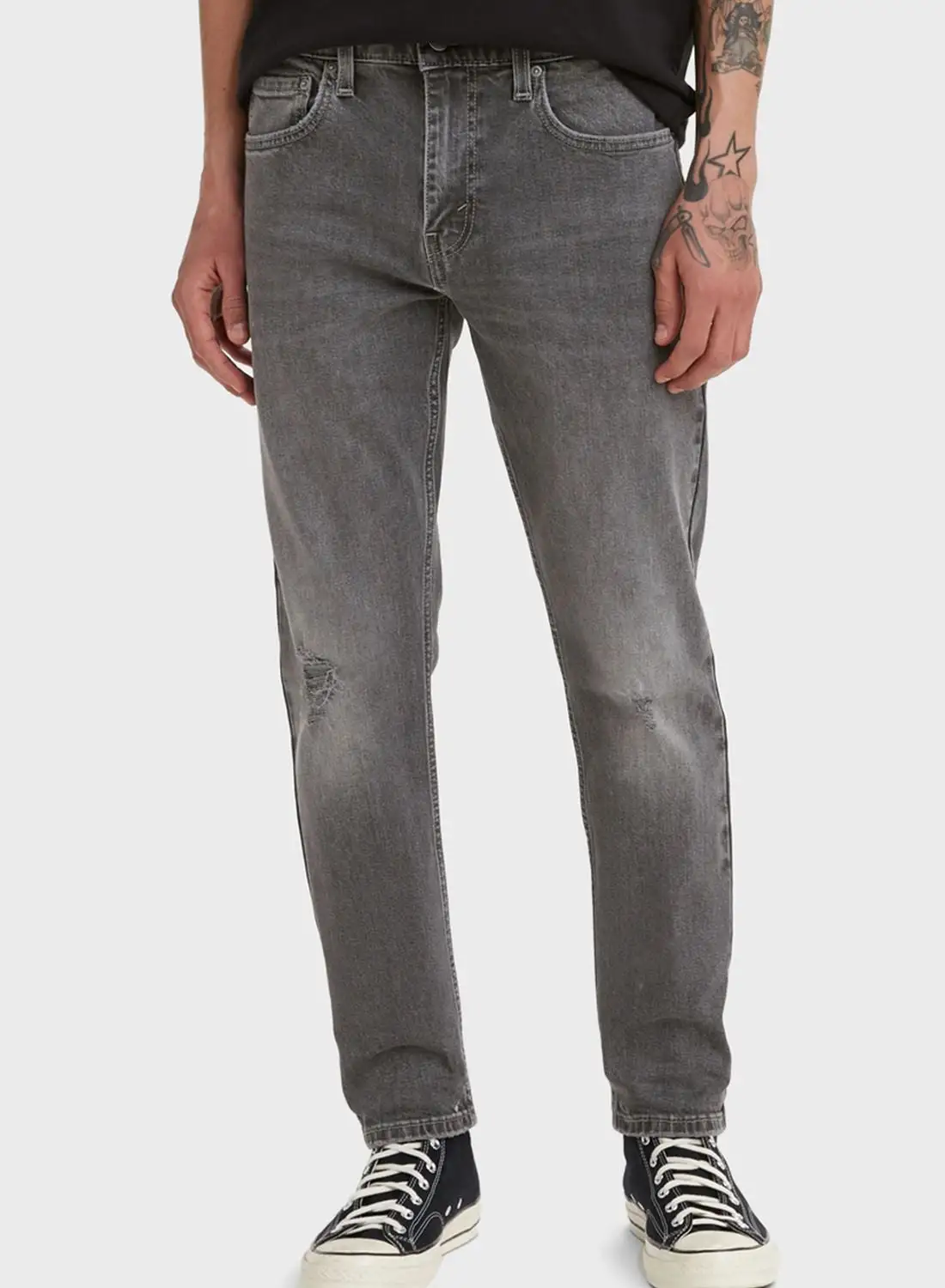 Levi's Mid Wash Straight Fit Jeans