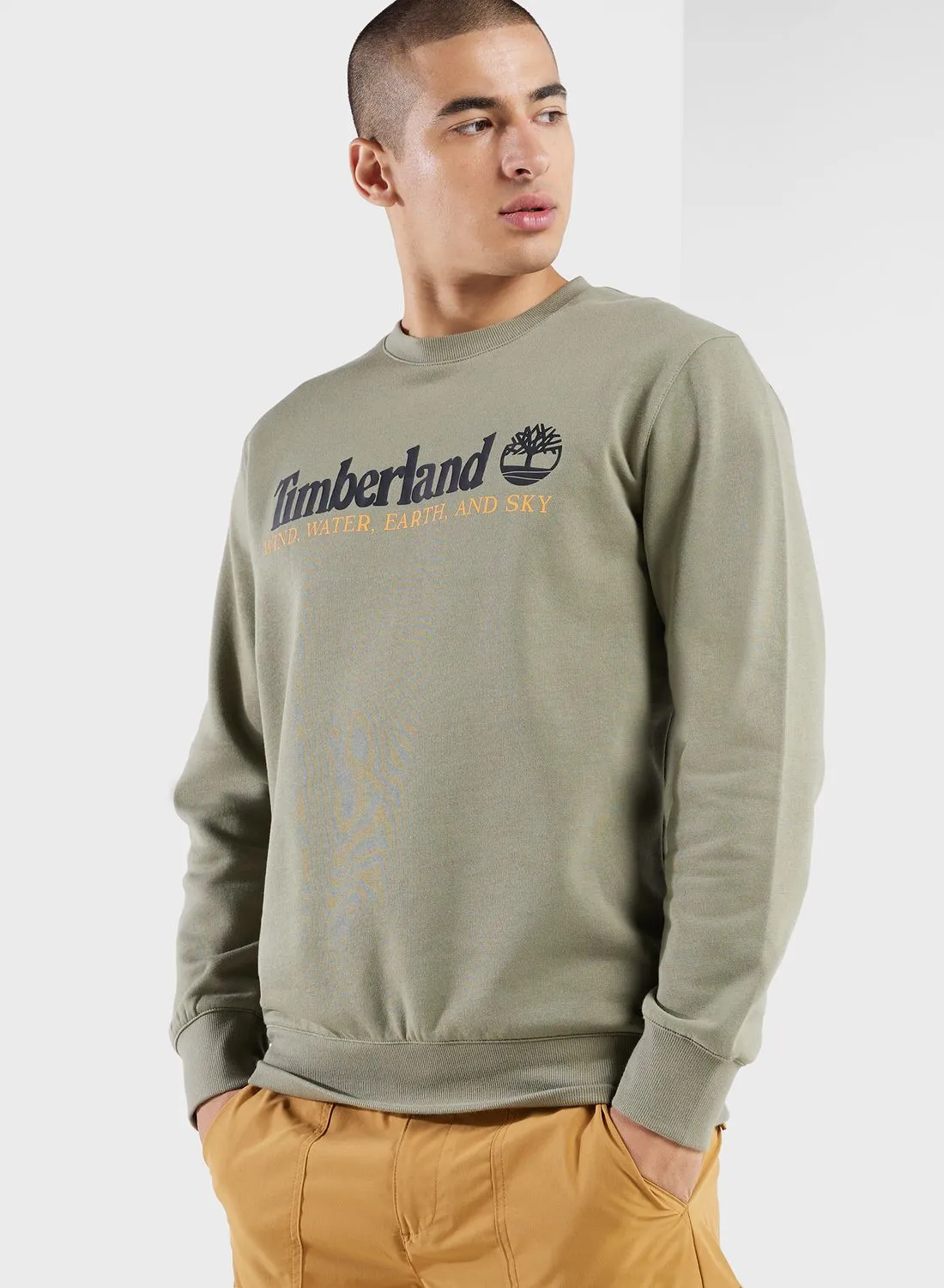 Timberland Wwes Logo Sweatshirt