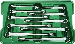 SATA, 10 Pc. Metric XL X-Beam Combination Wrench Set - 8, 10, 12, 13, 14, 15, 16, 17, 18, 19 mm