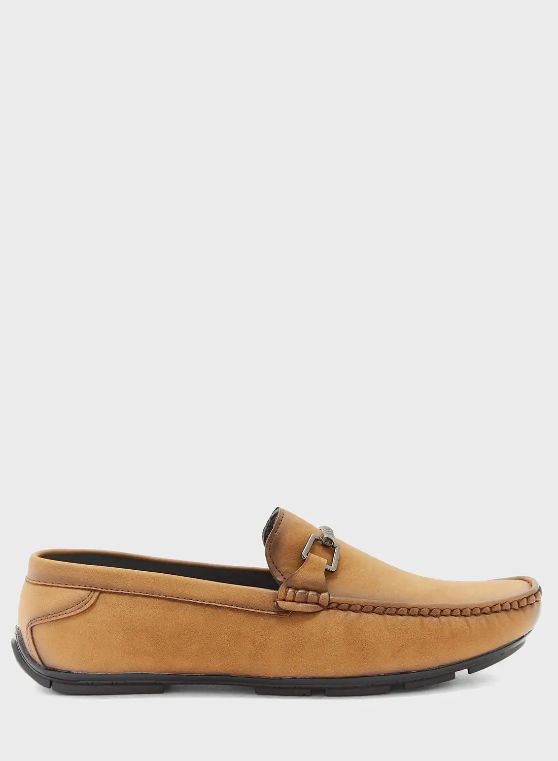 Robert Wood Trim Detail Casual Loafers