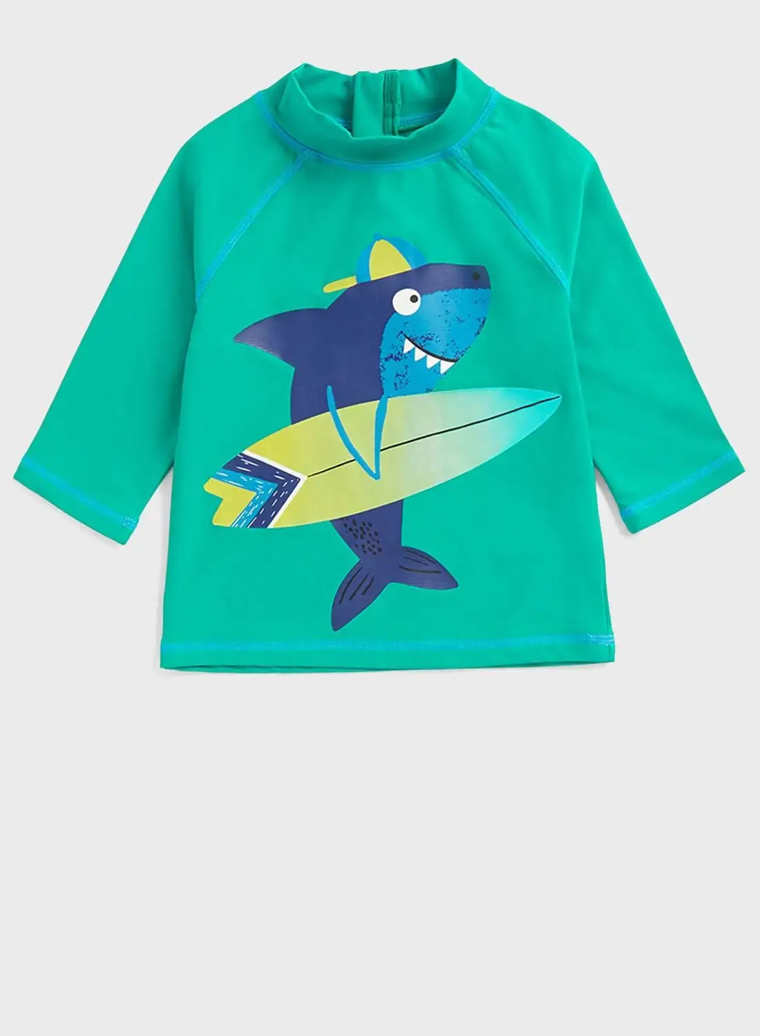 تي شيرت بطبعة سمكة القرش من مذركير للأطفال