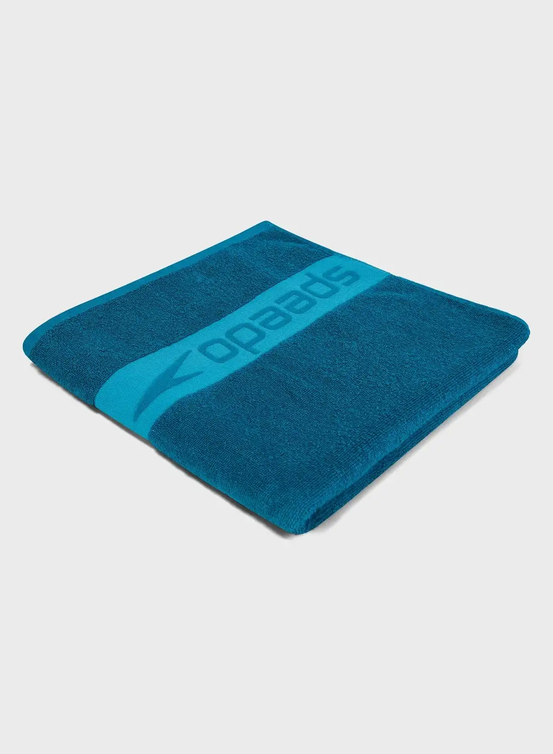 speedo Logo Border Towel