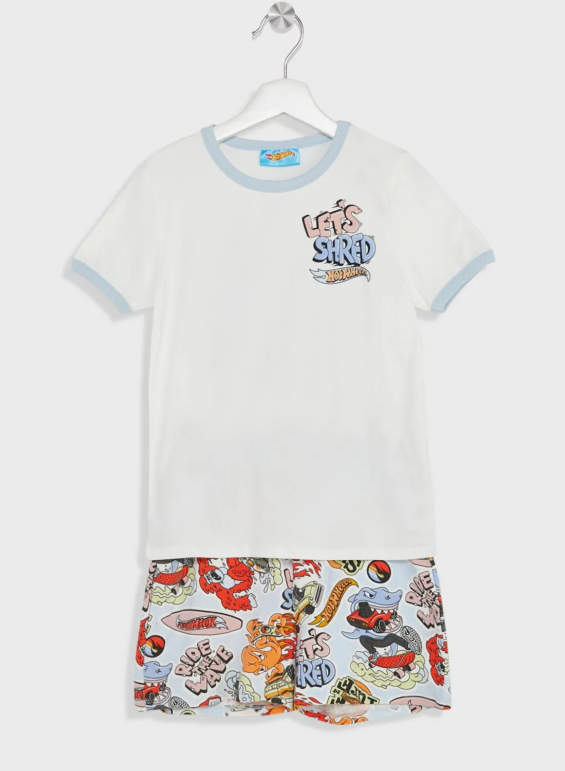 Cotton On Kids Back Print T-Shirt & Shorts