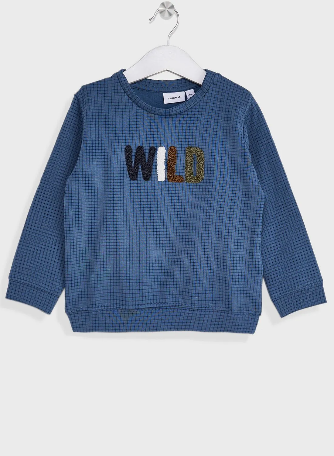 NAME IT Kids Text Print Sweatshirt