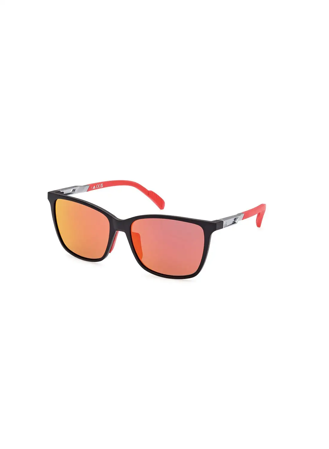 Adidas Unisex UV Protection Round Sunglasses - SP005902L58 - Lens Size: 58 Mm