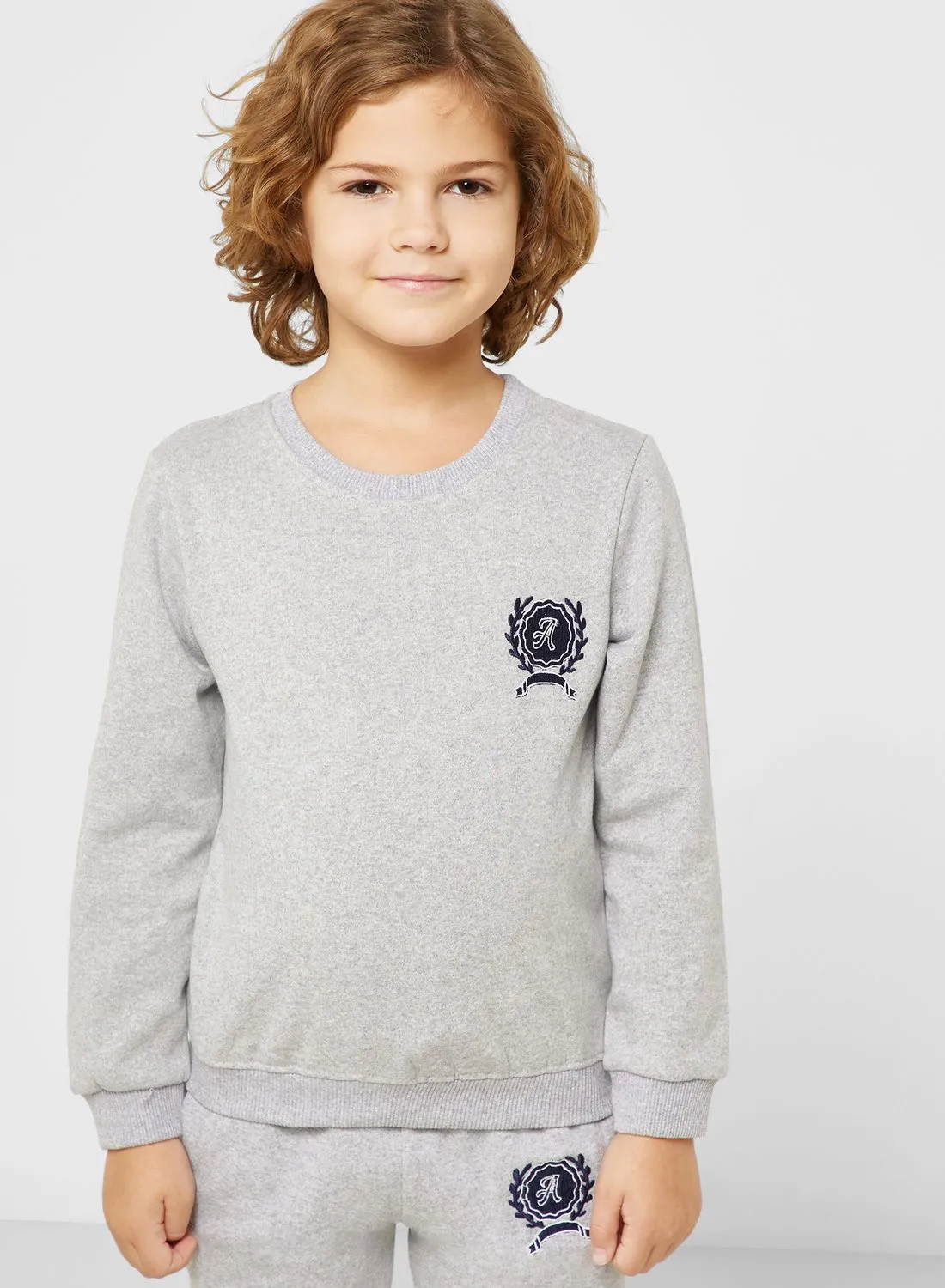Pinata Embroidered Detail Sweatshirt For Boys