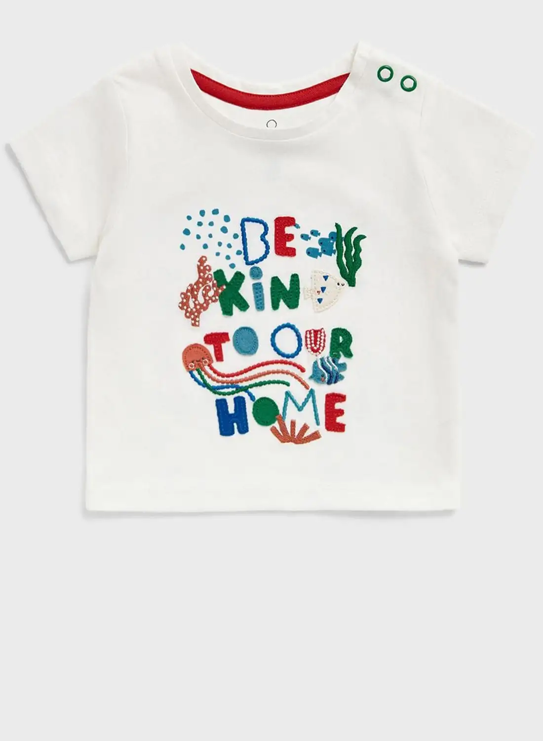 mothercare Infant Slogan T-Shirt