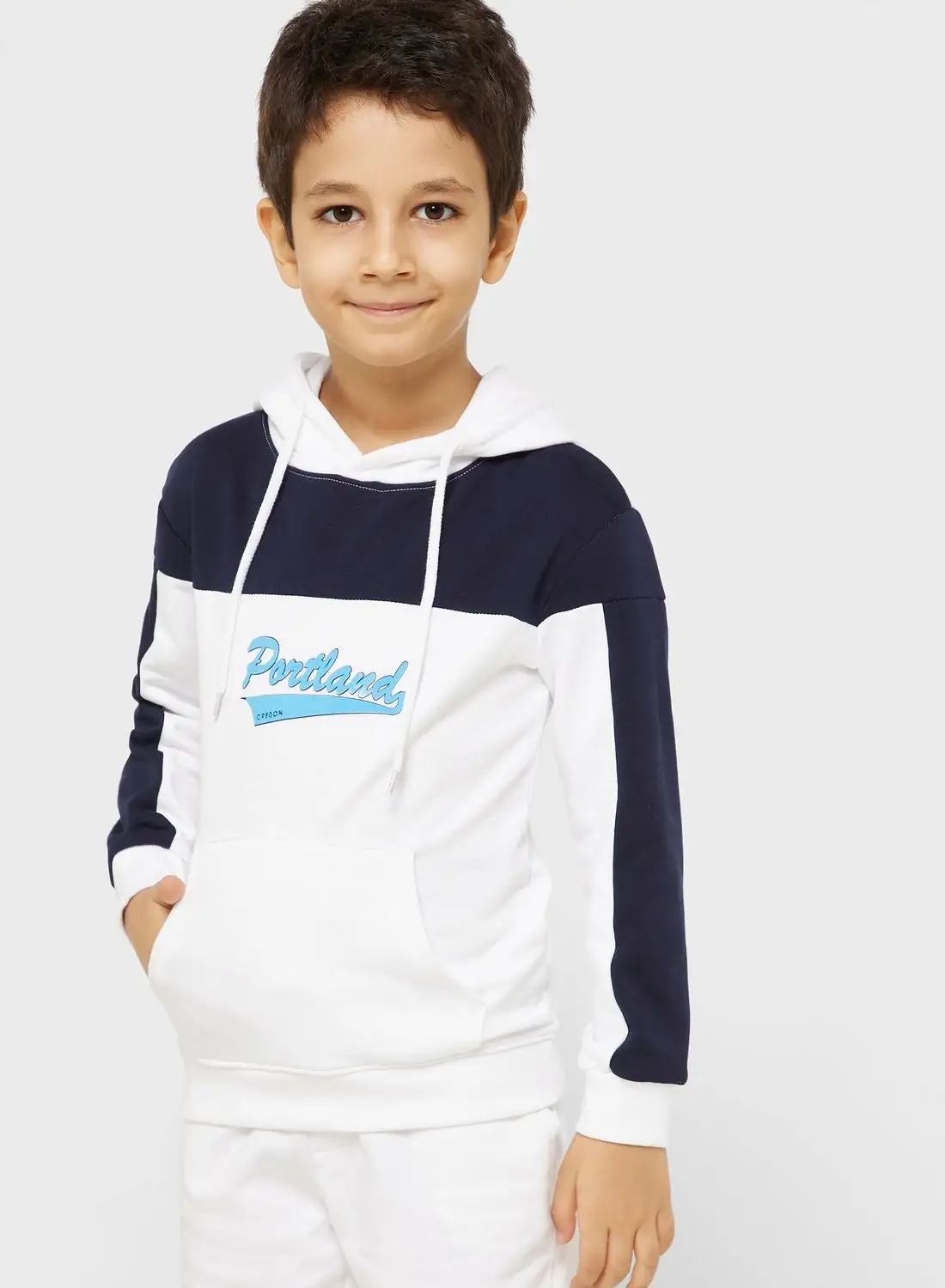 Pinata Holographic Foil Printed Hoodie For Boys