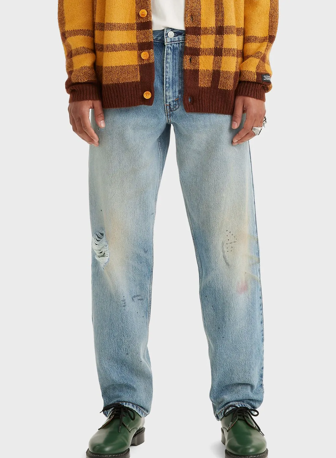 Levi's Light Wash Relaxed Fit Jeans