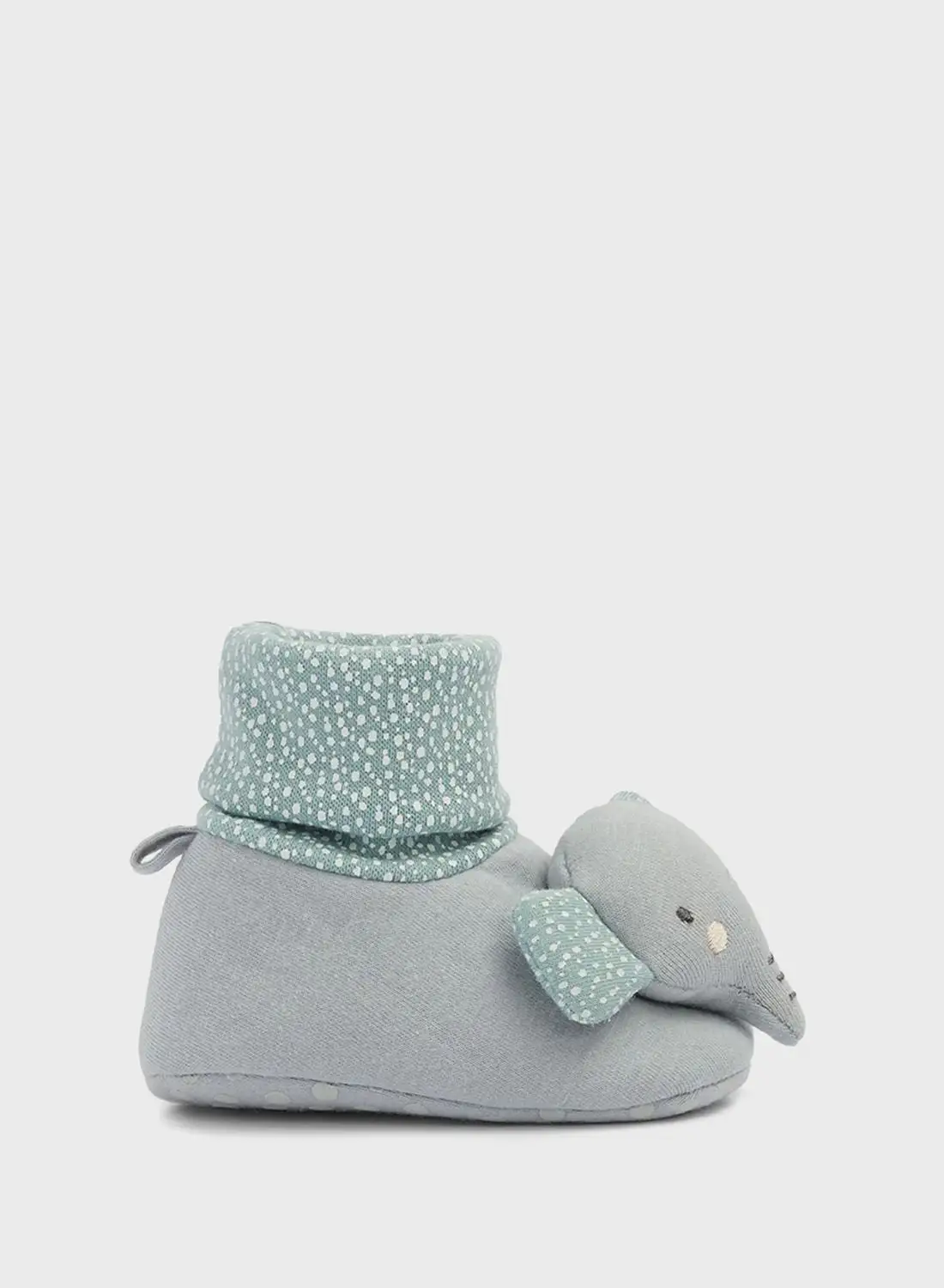 mothercare Elephant Rattle Sock Booties