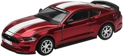 MSZ – Ford Mustang GT DIY - Red | Die-Cast Replica, Ultimate Collector's Item, Muscle Cars | Toy Car, Make Your Own Race Car - DIY Collection | Size - 1:42, For Kids 3+