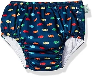 i play. by green sprouts baby-boys Snap Reusable Absorbent Swimsuit Diaper Baby and Toddler Swim Diaper