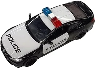 MSZ – BMW M4 (G82) - Black | 1:64 Sized Car | Die-Cast Replica, Ultimate Collector's Item, Toy Car, Police Car | Size - 1:64, For Kids 3+