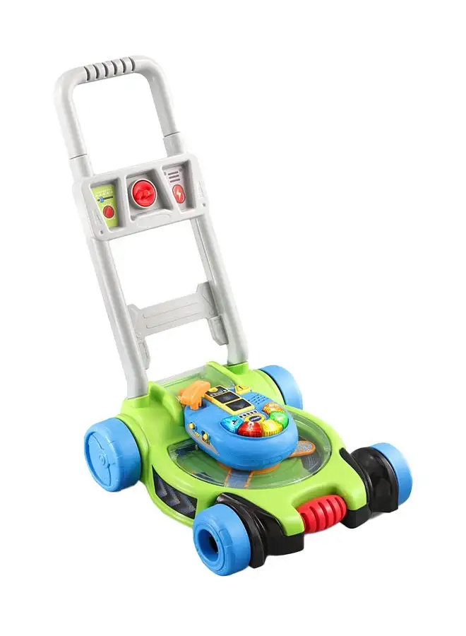 vtech Pop And Spin Mower Toy Summer Outdoor Push Toys - Green