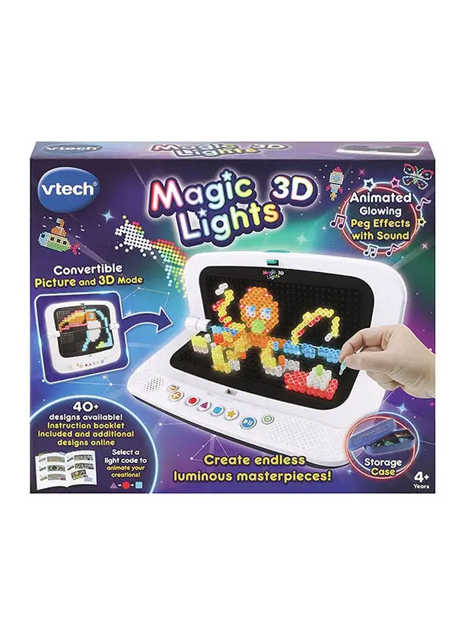 vtech Peg Art With Lights, Sounds And Animation, 40+ Creative And Educational Designs