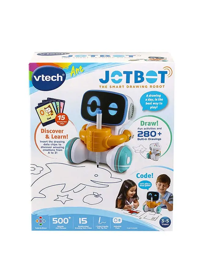 vtech Jotbot Drawing And Coding Robot Kids Learning Stem Toy