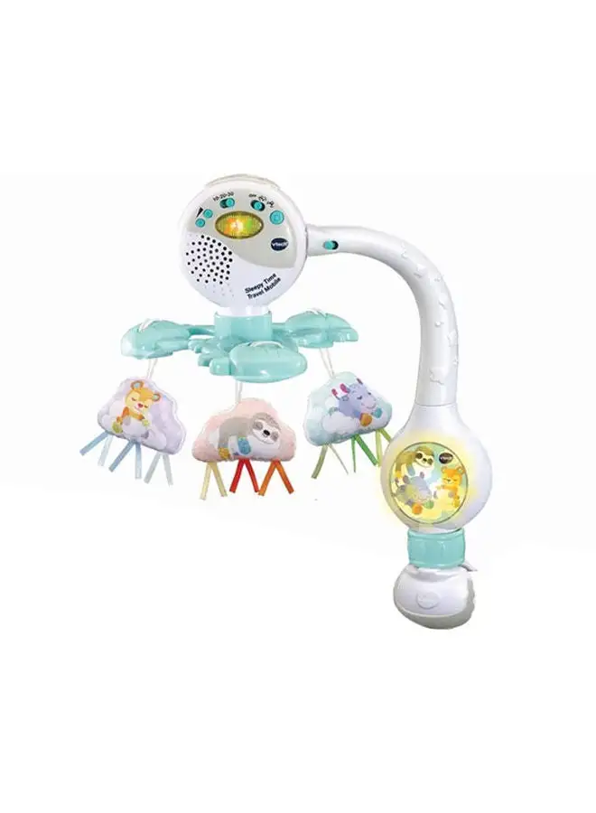 vtech Sleepy Time Travel Mobile, Sensory On-The-Go Baby Mobile With Music And Sounds, Suitable For Ages 0 - 24 Months