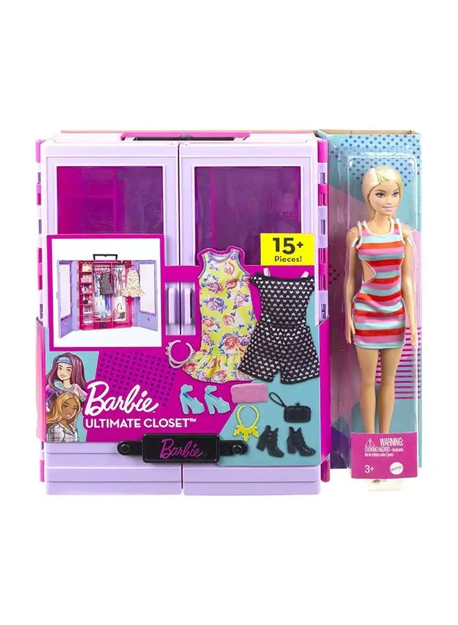 Barbie Barbie Ultimate Closet + Doll (New)