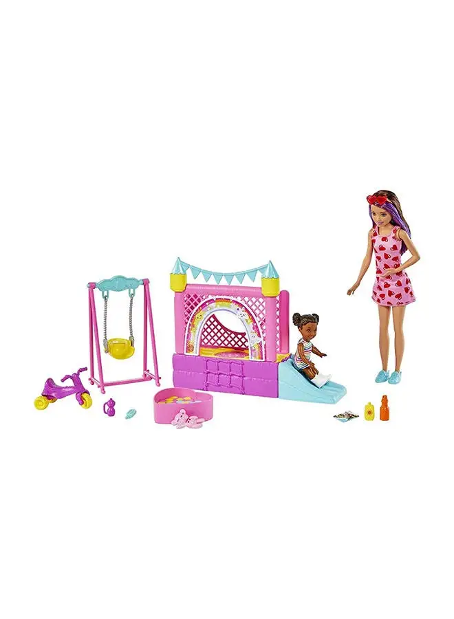 Barbie Barbie Skipper Babysitters Inc. Bounce House