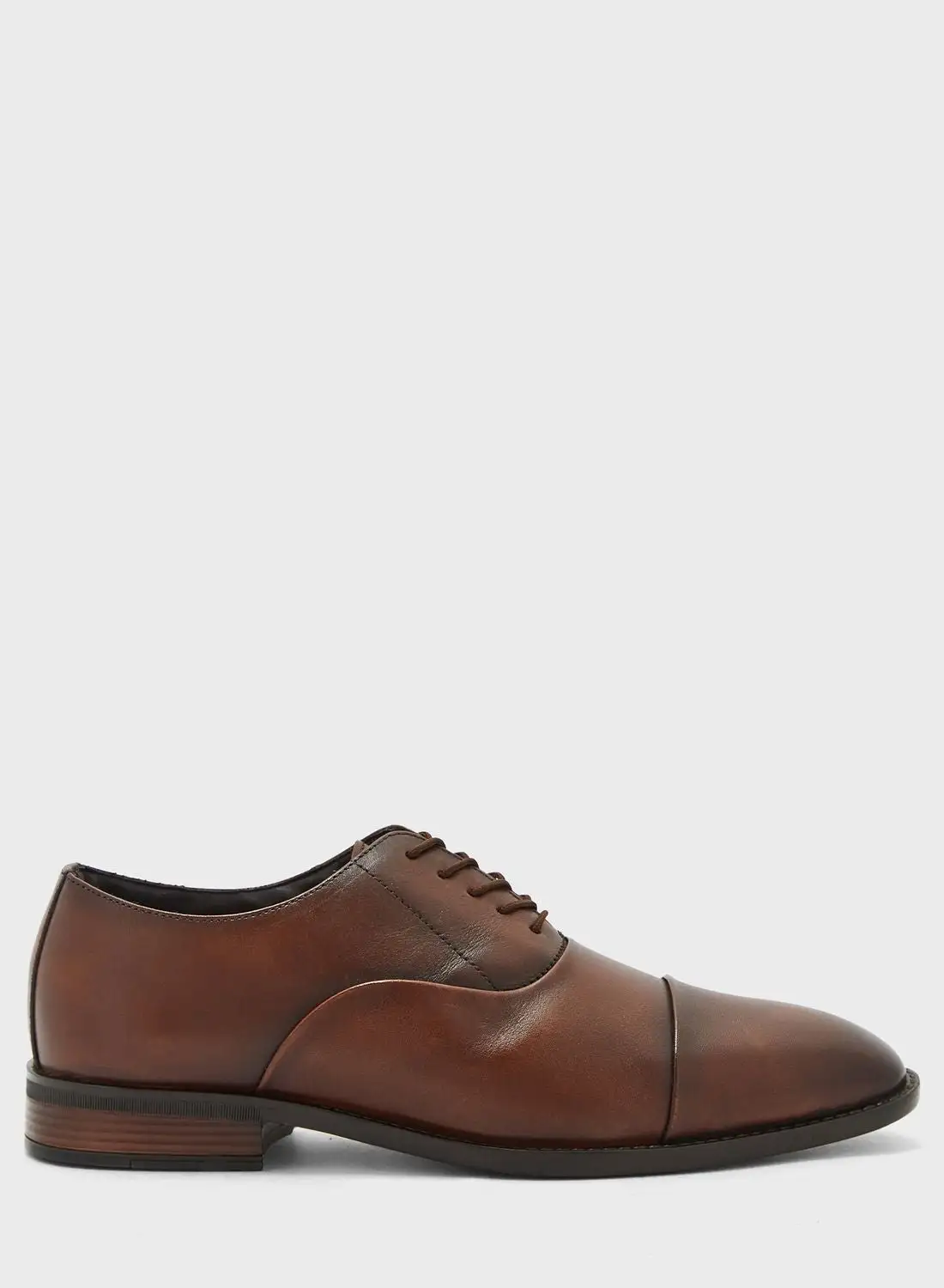 Robert Wood Genuine Leather Hand Finish Oxford Lace Ups