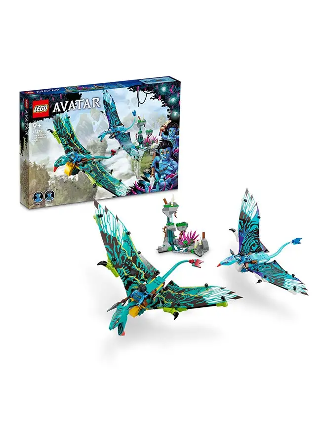 LEGO LEGO 75572 Avatar Jake & Neytiri’s First Banshee Flight Building Toy Set (572 Pieces)