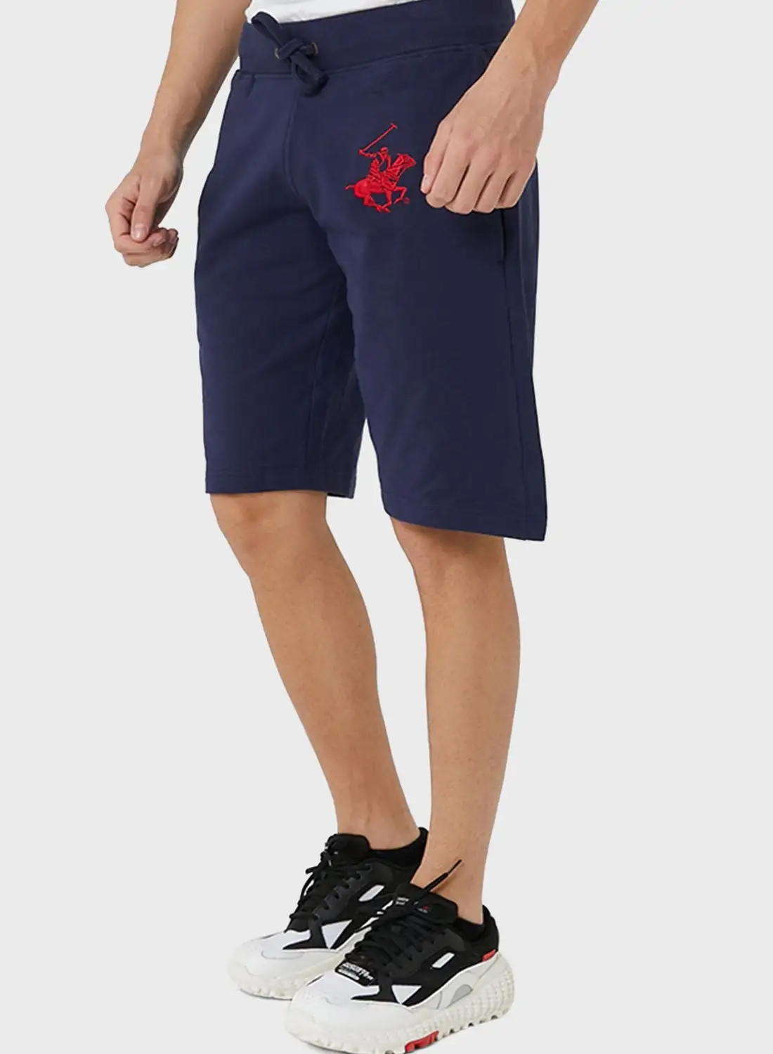 bhpoloclub Embroidered Logo Shorts