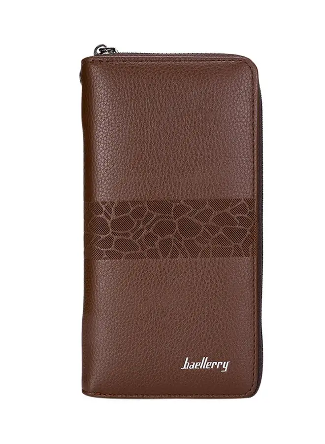 baellerry Leather Wallet Brown