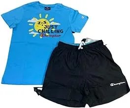 Champion Children and boys Legacy Back to the Beach Ac S/S T-shirt & Beachshorts Suit