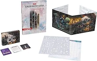 شاشة D&d Dungeon Masters: مجموعة Dungeon Kit (ملحقات Dungeons & Dragons DM)