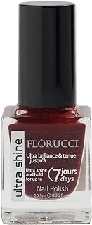 Florucci Ultra Shine 7 Days Nail Polish M-001-6 Red 12ml