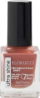 Florucci Ultra Shine 7 Days Nail Polish M-001-21 Orange 12ml